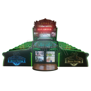 Yinnet — machine de jeux de course hippique, édition rouge, 10 joueurs, course de carnaval - Product Image 2