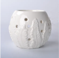 Cadeaux décoratifs pour la maison Aroma Essential Warmer Aromatic Fragrance lampe pour parfum Wax Melt Burners Tealight holder Brûleur à huile en céramique
