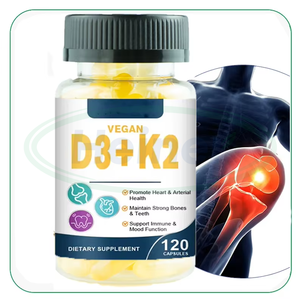 Suplemen Kesehatan Magnesium <span class=keywords><strong>Vitamin</strong></span> K2 dan <span class=keywords><strong>Vitamin</strong></span> <span class=keywords><strong>D3</strong></span> 10000ui Kapsul Softgel Vegan Bahan Baku <span class=keywords><strong>Vitamin</strong></span> <span class=keywords><strong>D3</strong></span> K2 Softgel - Product Image 1