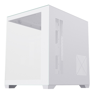 Snowman M-ATX/ <span class=keywords><strong>ITX</strong></span> PC Trường Hợp Giữa Tháp Kép Tempered Glass Kép Chamb 2.5ssd * 3 Màu Đen Chơi Game Máy Tính Để Bàn - Product Image 4
