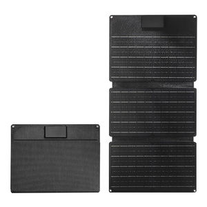 Panel Solar Flexible ALECTER de 21W, Nuevo, Directo de Fábrica, Monocristalino, 22% de Eficiencia, Negro, Portátil, para Camping, RV, Respaldo, con Certificación CE - Product Image 1