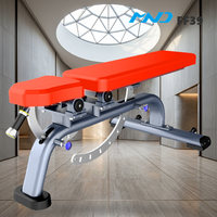 Peralatan Gym MND Fitness Super Bench Heavy-Duty yang Andal untuk Rantai Gym Komersial dengan Konstruksi Tahan Lama