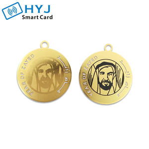 Marque-pages en métal en gros, marque-pages musulmans pour le Coran, design plaqué or, argent, noir, en acier inoxydable, pour cadeaux islamiques - Product Image 4