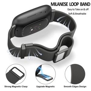 Nouveaux accessoires de <span class=keywords><strong>bracelet</strong></span> de montre en acier inoxydable à boucle milanaise pour <span class=keywords><strong>Apple</strong></span> <span class=keywords><strong>Watch</strong></span> <span class=keywords><strong>Bracelet</strong></span> de remplacement magnétique fort - Product Image 5