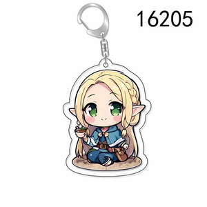 Porte-clés Marcille <span class=keywords><strong>Donato</strong></span>, accessoires de cosplay Anime Delicious in Dungeon, Laios Touden Senshi Chilchuck, pendentif en acrylique - Product Image 6