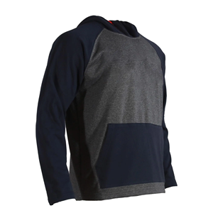 Sudadera con capucha de invierno cómoda para hombre, sudadera con estampado de patrón sólido, Material de poliéster/algodón, serigrafía teñida lisa - Product Image 4