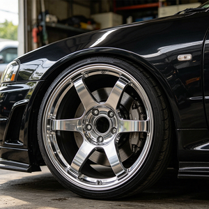 Wheels17ปลอมแปลงโครเมี่ยมเว้า18 19 20 21 22 4*100 5*100 5*112เหมาะสำหรับ GR9 FK7 86 BRZ MX-5 MK7 F30 G20 A3 370Z G35 CV1 F80 E90 - Product Image 2