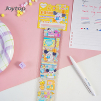 Autocollants décoratifs Joytop personnalisés avec logo, découpés, en PVC époxy, étanches, en résine brillante, en feuille, vente en gros, cadeaux promotionnels