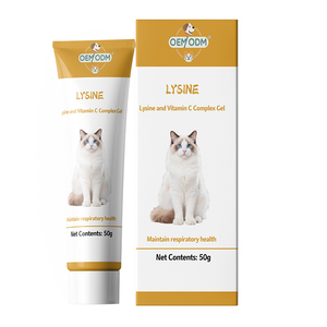 Integratore Premium per Cani e Gatti a Forma di U con Lisina, Vitamina <span class=keywords><strong>C</strong></span> e Taurina in Gel per Supporto Immunitario, Salute di Occhi e Cuore, Digestione Sensibile - Product Image 1