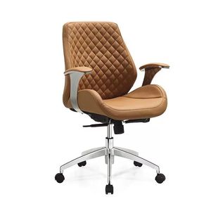 China Foshan Hot <strong>Sale</strong> Beige Leather <strong>Chair</strong> Luxury Executive Office <strong>Swivel</strong> <strong>Chair</strong> Leather Executive <strong>Chair</strong> - Product Image 2