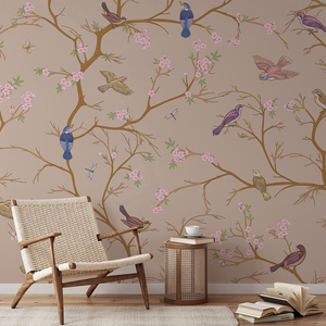 <span class=keywords><strong>Papier</strong></span> <span class=keywords><strong>peint</strong></span> décoratif de paysage 3D personnalisé, <span class=keywords><strong>peint</strong></span> à la main, <span class=keywords><strong>jungle</strong></span> tropicale, fleurs et oiseaux, murale, <span class=keywords><strong>papier</strong></span> <span class=keywords><strong>peint</strong></span> auto-adhésif, murales - Product Image 4