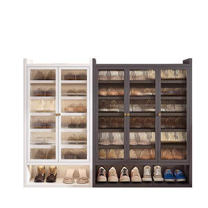 Zapatero de Acero XG-MZXG, Tipo Rectangular, Capacidad para 20-35 Pares, Antipolvo, Multicapa, Almacenamiento para Entrada - Product Image 3