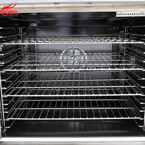 Four à convection au gaz <span class=keywords><strong>professionnel</strong></span> en acier inoxydable homologué ETL 54000 BTU pour la cuisson du pain dans les restaurants et les hôtels - Product Image 5