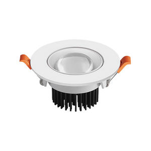 Luz LED Empotrada en el Techo COB, Foco de Techo de Media Altura, Luz Antideslumbrante, Luz de Pared, Carcasa de Aluminio, Color Ajustable, CRI - Product Image 2