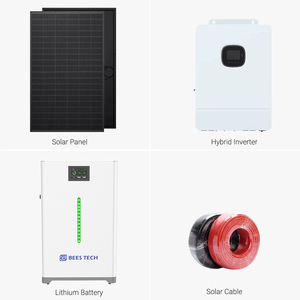Năng lượng mặt trời bảng điều khiển hoàn chỉnh Kit 48V 51.2V 5KW 10KW 20kW 30Kw 60kwh/ngày nhà Pin hệ thống LiFePO4 năng lượng mặt trời Pin năng lượng mặt trời hệ thống năng lượng - Product Image 4