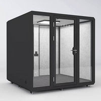 Cabina Insonorizada, Estudio de Grabación Móvil, Cabina para Dormir, Cabina para Batería, Cabina para Transmisión en Vivo, Sala de Piano Silenciosa, KTV Personalizado