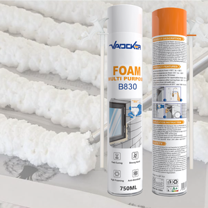 Mousse expansive de construction en polyuréthane PU de 750 ml, blanche, pour le remplissage et l'étanchéité des cadres de fenêtres et de portes, isolation thermique, CE - Product Image 4