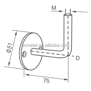Laminated <strong>Glass</strong> Handrail System with Stainless Steel Balcony Railing Home Handrail <strong>Bracket</strong> &amp; Porch Accessories - Product Image 6