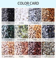 Revêtement de sol en résine de pierre naturelle pour garage et extérieur, disponible en gris clair, blanc, noir, jaune, rouge, vert, beige