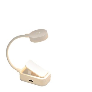 Mini Book <b>Light</b> Led Touch Control Us <b>Plug</b> White Portable Reading Lamp For Student Dorm Study Bedside Desk Use - Product Image 2