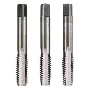 KRINO - 1000102X04 Set metric coarse ISO <b>thread</b> C.V. hand <b>taps</b> (3 pcs.) - EAN 8014249012436 POWER TOOLS ACCESSORIES - Product Image 1