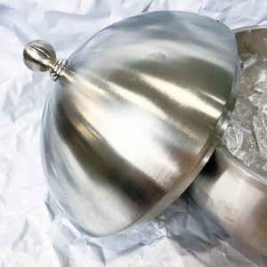 Xô đá có nắp hộp đựng bằng thép không gỉ cách nhiệt hai lớp hộp lưu trữ nhà hàng thanh Bộ đồ ăn phụ kiện - Product Image 3