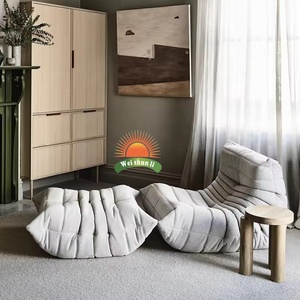 Blanc Moderne Modernos Minimaliste Sectionnel Wohnzimm Mobels Couches Boucle Incurvé Salon Canapé Modulaire Pour La Maison De Luxe - Product Image 3