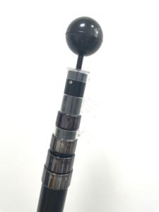 16 футов 20 футов 25 футов 30 футов черный анодированный Алюминиевый телескопический флагшток два флага вместе - Product Image 3