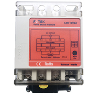 Lsr-100da+ 4~32VDC 24~550VAC 100A 1200VAC Bloc de tension à montage par vis, dissipation thermique améliorée, triphasé, semi-conducteur, neuf et original