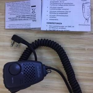 SMC-34 Gaodaptt Handheld Microphone with Swivel <b>Clip</b> Volume & Remote Control 2.5 mm Earpiece Wired Communication Metal Material - Product Image 5