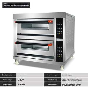 Nouveau <span class=keywords><strong>four</strong></span> <span class=keywords><strong>à</strong></span> sole électrique industriel commercial pour la cuisson et la préparation <span class=keywords><strong>de</strong></span> pizzas avec contrôle numérique et design portable - Product Image 6