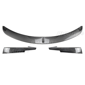 Front Bumper Lip Spoiler Diffuser <b>Splitters</b> Body Kit Aprons Cover Guard Trim for BMW 3 Series E90 E91 LCI M Sport 2009-2012 - Product Image 3