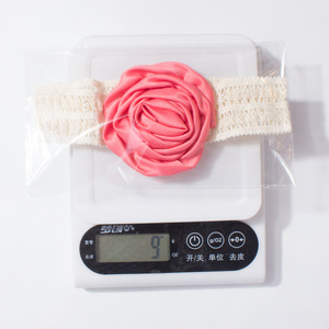 New bé ren Headband Dễ Thương Hoa bé đàn hồi fontanelle headdress Châu Âu và mỹ trẻ em phụ kiện - Product Image 5