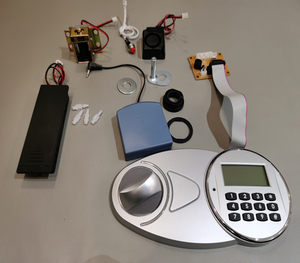 Lớn kỹ thuật số mật khẩu thay đồ nhà văn phòng an ninh điện tử tủ Vault an toàn hộp LCD màn hình hiển thị ổ khóa - Product Image 6