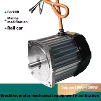 Kit Pengontrol Motor DC Brushless Gelombang Persegi 48V60V 1500W untuk Modifikasi Peralatan Mekanik, Pengontrol BLDC dengan Tombol Kontrol Gas