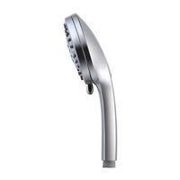 Pommeau de douche à haute pression, en ABS, Design moderne, 7 fonctions, avec tuyau et support pour la salle de bain, Chrome