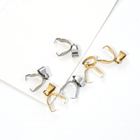 Accessoires de bijouterie en acier inoxydable avec anneau boucle melon collier pendentif accessoires