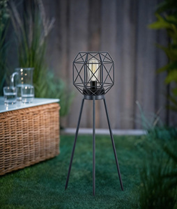 <span class=keywords><strong>Lampe</strong></span> <span class=keywords><strong>de</strong></span> <span class=keywords><strong>jardin</strong></span> multifonctionnelle en métal, projection d'ombres époustouflante, décoration solaire pour patio, éclairage <span class=keywords><strong>de</strong></span> pelouse et <span class=keywords><strong>de</strong></span> chemin - Product Image 2