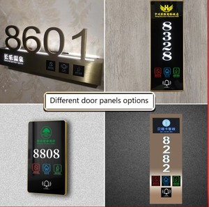 Système de sonnette de porte d'hôtel à écran tactile électrique, design moderne, contrôle de la pièce d'appartement, panneau de signalisation « Ne <span class=keywords><strong>pas</strong></span> déranger » - Product Image 4