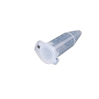 Tube de centrifugation conique gradué en plastique de laboratoire de 5 ml avec verrouillage de sécurité