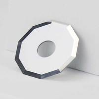 Lames industrielles tangentielles décagonales numériques Bullmer Rotary Blade B50 B51 B52 OTK en carbure de tungstène pour machines