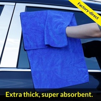 Toalla Rectangular de Dacrón Absorbente de Agua Lris, Color Puro, para Limpieza de Autos, Cocina, Secado de Cabello y como Regalo