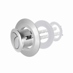 38mm,48mm,58mm phổ Chrome tấm màu nhà vệ sinh <span class=keywords><strong>push</strong></span> <span class=keywords><strong>button</strong></span> kép Flush Vòng bồn cầu thay thế Kit - Product Image 2