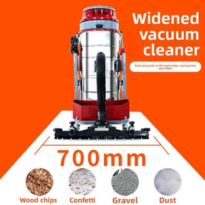 Aspirateur industriel manuel à trois roues en acier inoxydable 100L, multifonctionnel, grande capacité, nouveau modèle professionnel - Product Image 2