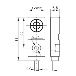 Svlec 2.5mm 4mm phạm vi phát hiện gần chuyển đổi cảm biến NPN PNP không có máy dò kim loại NC - Product Image 2