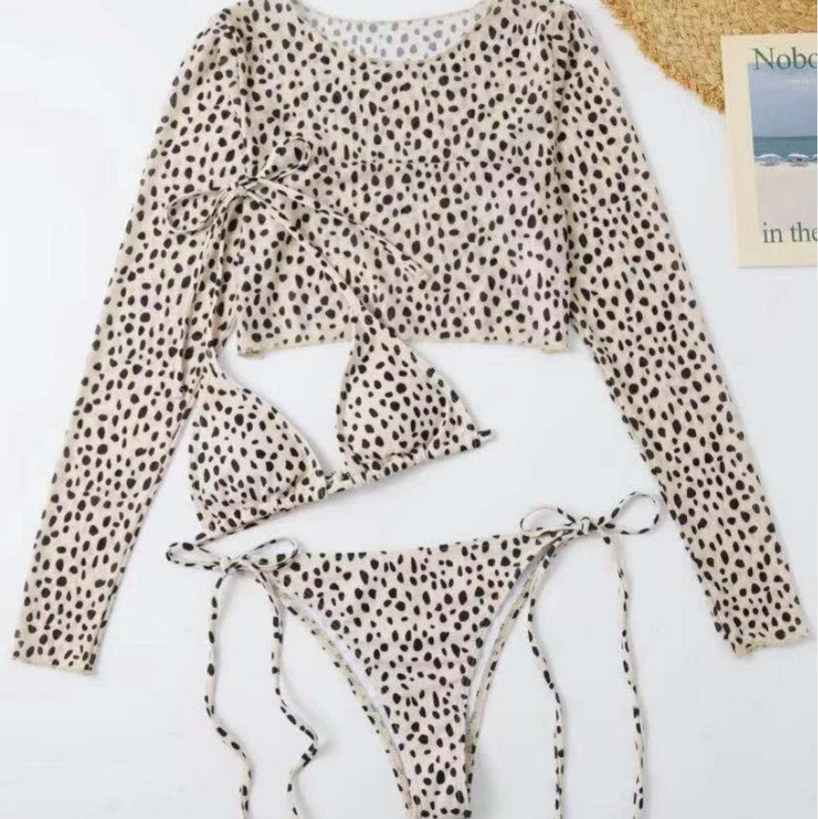 Beige dots