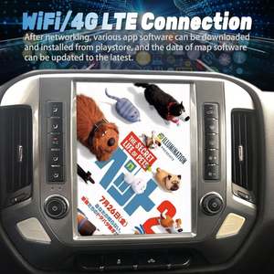 Radio con Pantalla Android Tesla de 12.1 Pulgadas para Chevrolet Silverado GMC SIERRA 2014-2018, Reproductor Multimedia para Auto con GPS, Carplay, Estéreo y Navegación - Product Image 6