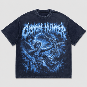 Custom Drop Shoulder Oversized T-shirt Heavy Cotton Washed Graphic Tee Streetwear Private Label Custom Men T Shirt - Product Image 1