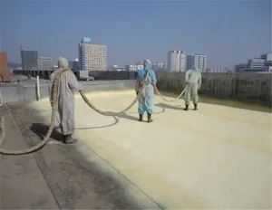 Isolamento do telhado e impermeável material de proteção poliuretano-poliurea