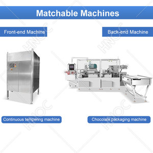 Machine de production entièrement automatique de truffes au chocolat HNOC, ligne de moulage de chocolat, fabricants - Product Image 5